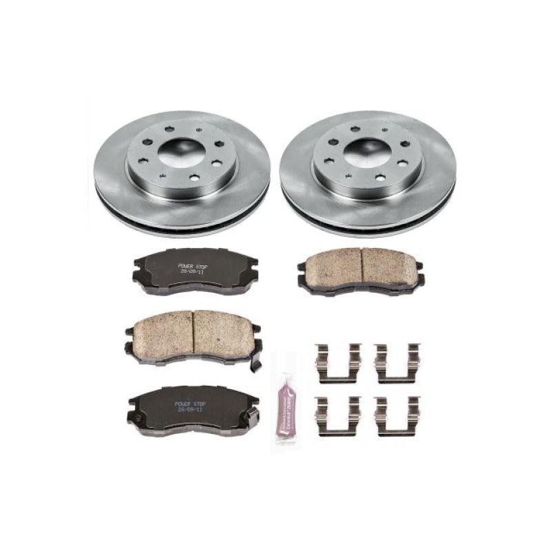 Power Stop 93-95 Eagle Summit Front Autospecialty Brake Kit