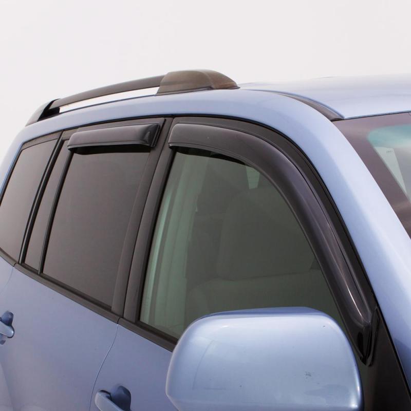 AVS 11-16 Kia Sportage Ventvisor Outside Mount Window Deflectors 4pc - Smoke