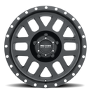 Method MR306 Mesh 18x9 -12mm Offset 5x5 94mm CB Matte Black Wheel