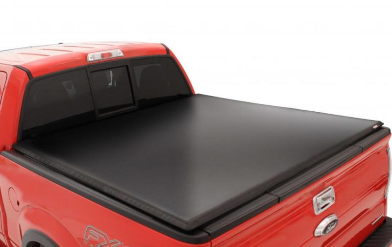 Lund 05-15 Toyota Tacoma (5ft. Bed) Genesis Tri-Fold Tonneau Cover - Black