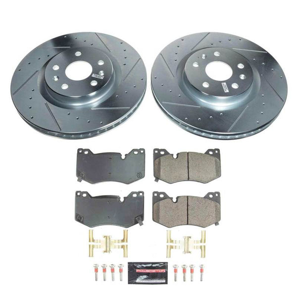 Power Stop 20-21 Chevrolet Corvette Front Z23 Evolution Brake Kit