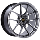 BBS RF 18x9 5x100 ET45 Diamond Black Wheel -70mm PFS/Clip Required