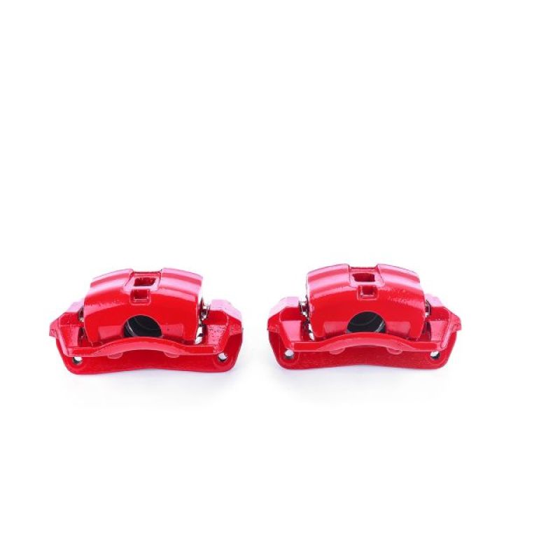 Power Stop 98-02 Mazda 626 Front Red Calipers w/Brackets - Pair