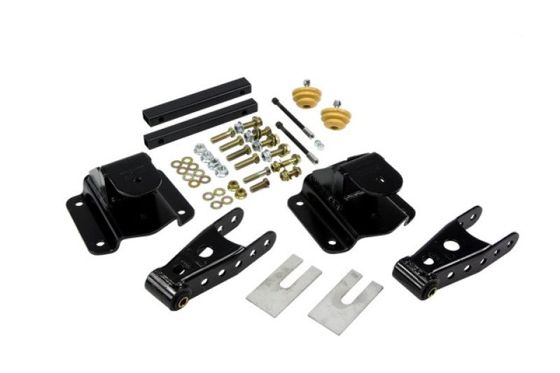 Belltech SHACKLE AND HANGER KIT 94-99 RAM 1500 XtdCab 4inch