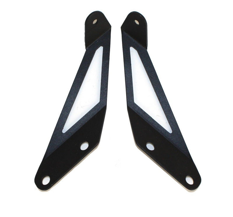 Fishbone Offroad 07-18 Jeep Wrangler JK Hood Light Mount Brackets