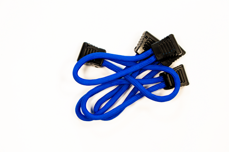 Fishbone Offroad Paracord Zipper Pulls 5 Pcs Blue