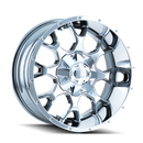 Mayhem 8015 Warrior 18x9 / 5x114.3 BP / 18mm Offset / 87mm Hub Chrome Wheel
