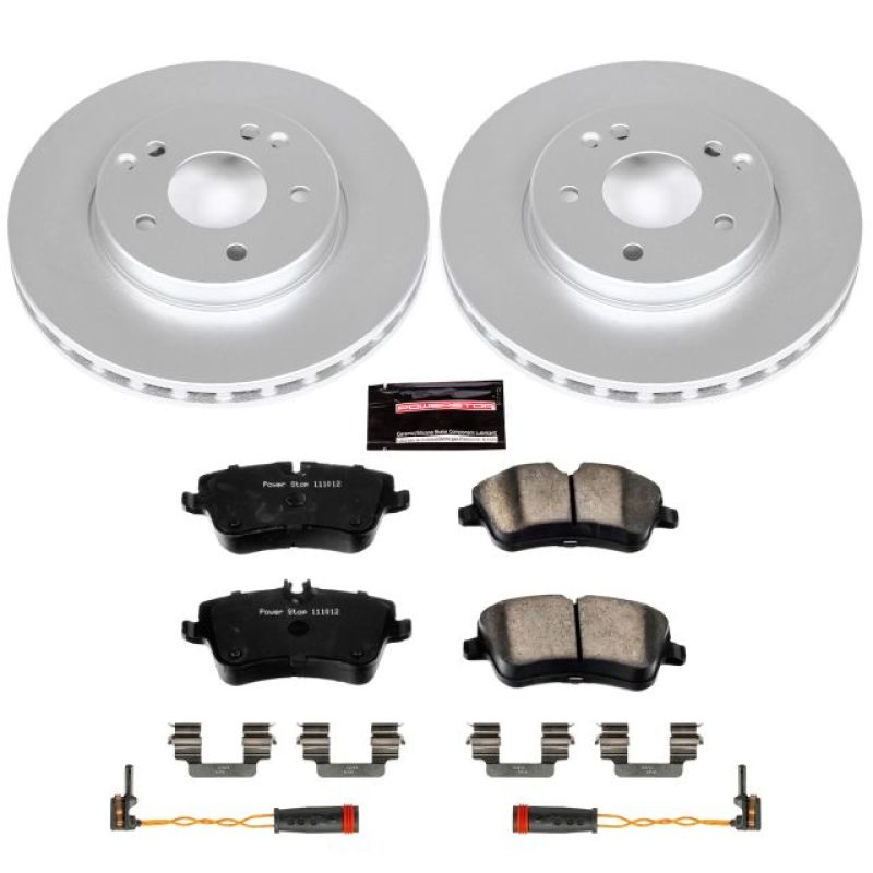 Power Stop 02-05 Mercedes-Benz C230 Front Z23 Evolution Sport Coated Brake Kit