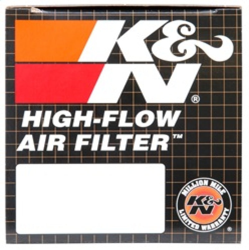 K&N Universal Rubber Filter Centered Flange 3in OD / 3.5in H / 1.5in Flange ID