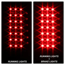 Xtune Hummer H3 06-09 ( Non H3T ) LED Tail Lights Black ALT-ON-HH306-LED-BK