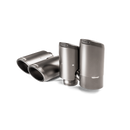 Akrapovic 2018+ Porsche Cayenne V6 (536) Tail Pipe Set (Titanium)
