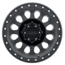 Method MR315 17x8.5 +25mm Offset 8x180 130.81mm CB Matte Black Wheel