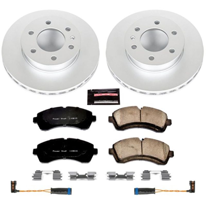 Power Stop 07-09 Dodge Sprinter 3500 Front Z23 Evolution Sport Coated Brake Kit