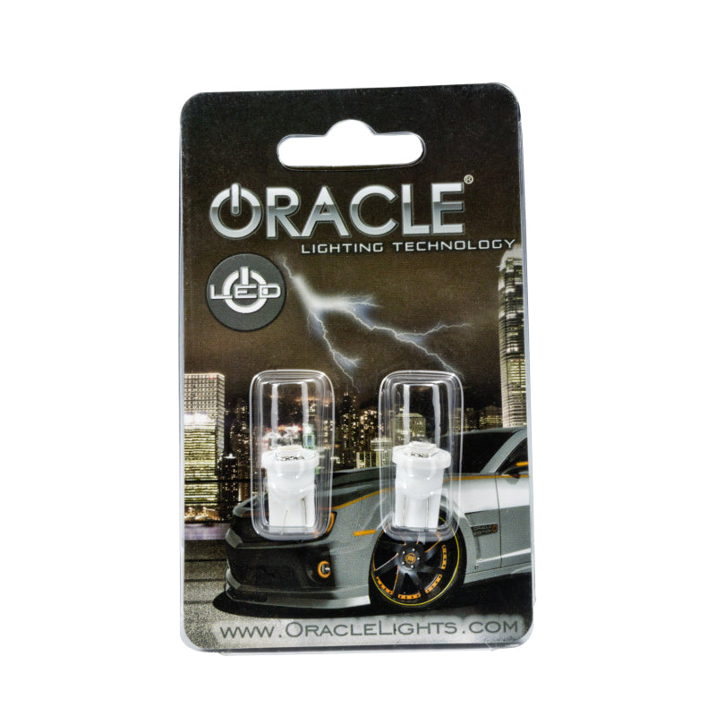 Oracle T10 1 LED 3-Chip SMD Bulbs (Pair) - Red