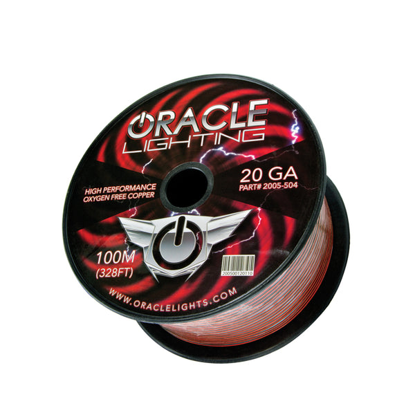 Oracle AWG 2 Conductor LED Installation Wire 100M (328ft) Spool - Single Color