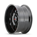 Mayhem 8110 Tripwire 20x9 / 6x135 BP / 18mm Offset / 87.1mm Hub Black w/ Prism Red Wheel