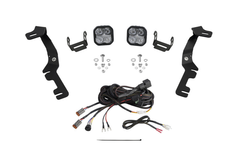 Diode Dynamics Stage Series Ditch Light Kit for 2019-Present Ram SS3 Sport - White Combo