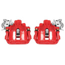 Power Stop 93-97 Chevrolet Camaro Rear Red Calipers w/Brackets - Pair