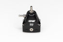 DeatschWerks DWR1000iL In-Line Adjustable Fuel Pressure Regulator - Black
