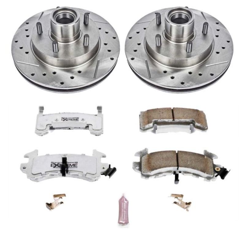 Power Stop 95-97 Chevrolet Blazer Front Z26 Street Warrior Brake Kit