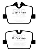 EBC 2019+ BMW Z4 G29 2.0T Bluestuff Rear Brake Pads