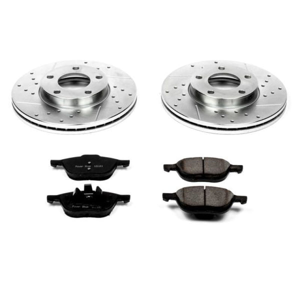 Power Stop 04-13 Mazda 3 Front Z23 Evolution Sport Brake Kit