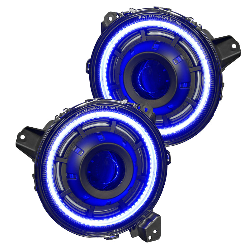 Oracle Oculus Bi-LED Projector Headlights for Jeep JL/Gladiator JT - ColorSHIFT 2