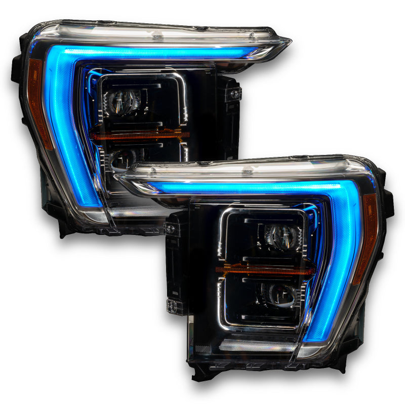 Oracle 21-22 Ford F-150 ColorSHIFT RGB+W Headlight DRL Upgrade Kit w/ Simple Controller