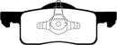 EBC 02-06 Ford Expedition 4.6 2WD Yellowstuff Rear Brake Pads