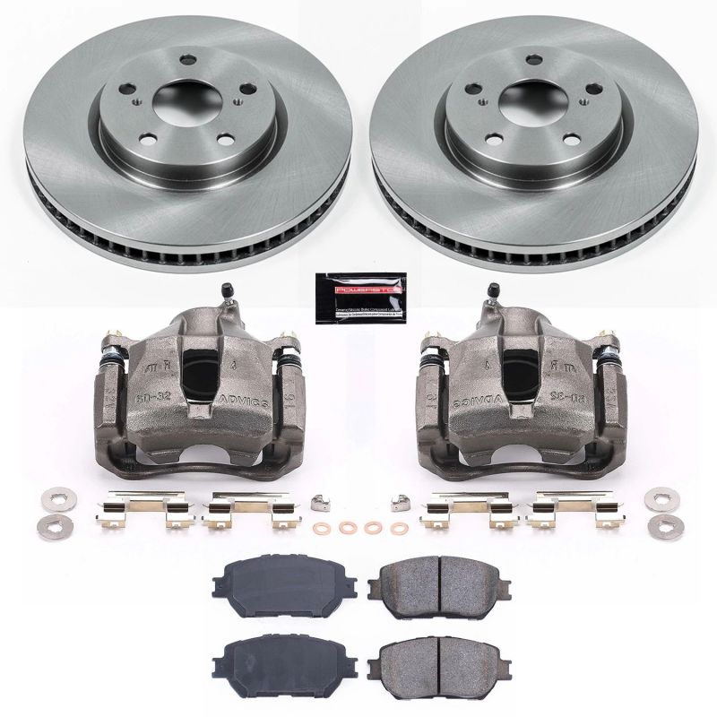 Power Stop 2006 Lexus GS300 Autospecialty Kit w/ Calipers - Front