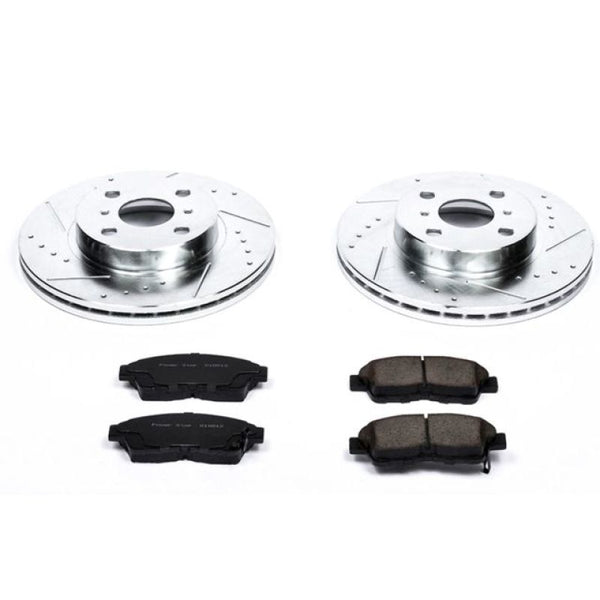 Power Stop 93-97 Geo Prizm Front Z23 Evolution Sport Brake Kit