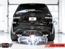 AWE Tuning 2020 Jeep Grand Cherokee SRT/Trackhawk Track Edition Exhaust - Use w/Stock Tips