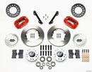 Wilwood Forged Dynalite Front Kit 11.00in Red 70-78 Camaro