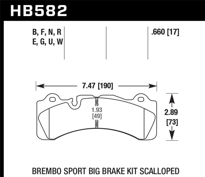 Hawk HP+ Street Brake Pads