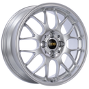 BBS RG-R 17x7 4x100 ET38 Diamond Silver Wheel -70mm PFS/Clip Required