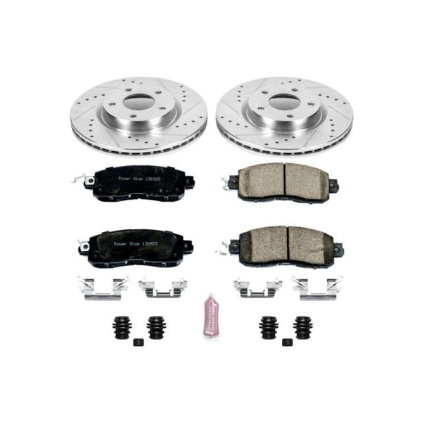 Power Stop 13-18 Nissan Altima Front Z23 Evolution Sport Brake Kit