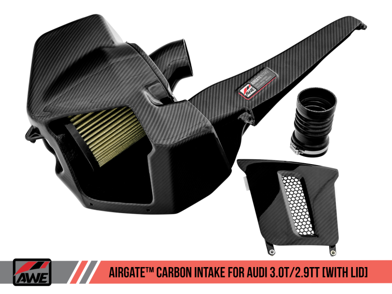 AWE Tuning Audi B9 S4/S5 3.0T Carbon Fiber AirGate Intake w/ Lid