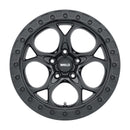 Weld Off-Road W108 17X9.0 Ledge 5X127 ET-12 BS4.50 Satin Black 71.5