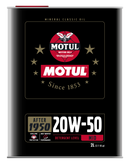 Motul 20W50 Classic Performance Oil - 10x2L - Case of 10