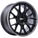 BBS CH-RII 20x9.5 5x112 ET25 Satin Black Center Platinum Lip SS Rim Prot Wheel -82mm PFS/Clip Req