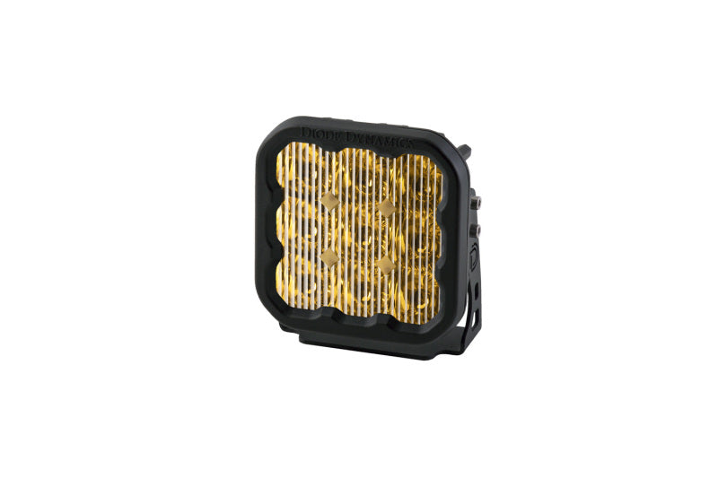 Diode Dynamics SS5 LED Pod Pro - Yellow Driving (Single)