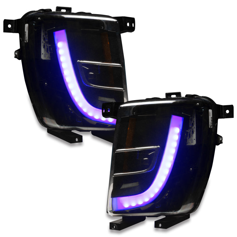 ORACLE Lighting 16-21 Tesla Model X Dynamic ColorSHIFT Headlight & Fog Light DRL Upgrade Kit