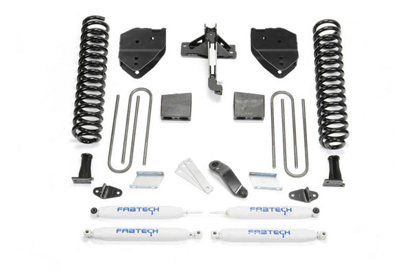 Fabtech 17-19 Ford F250/350 4WD Gas 6in Basic System w/Perf. Shocks