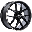 BBS CI-R 20x8.5 5x120 ET32 Satin Black Polished Rim Protector Wheel -82mm PFS/Clip Required