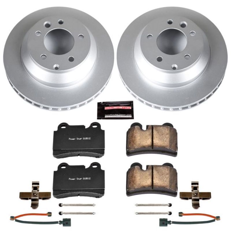 Power Stop 2006 Volkswagen Touareg Rear Z23 Evolution Sport Coated Brake Kit