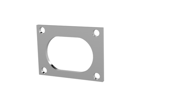 QTP Low Profile Weld-On QTEC Low Profile 4 Bolt Flange