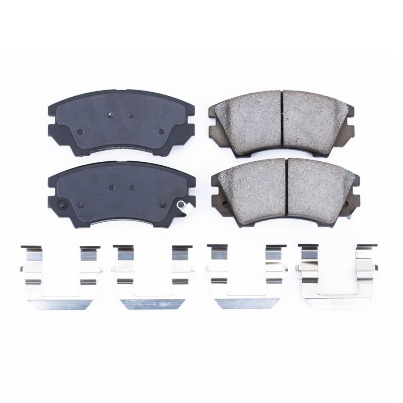 Power Stop 2017 Buick Regal Front Z17 Evolution Ceramic Brake Pads w/Hardware