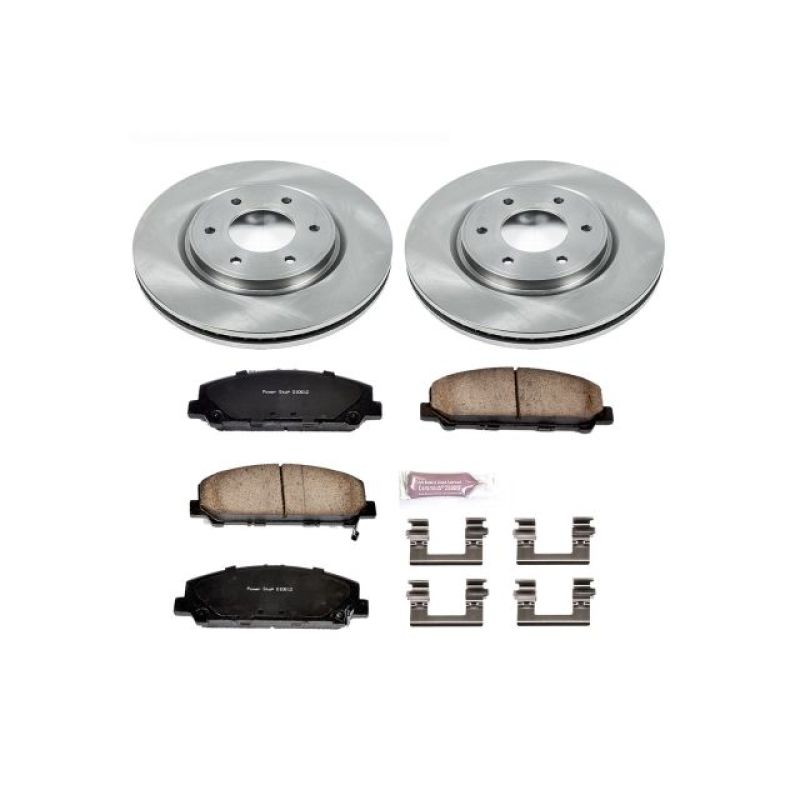 Power Stop 12-15 Nissan Armada Front Autospecialty Brake Kit