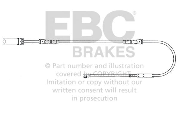 EBC 2010-2013 BMW 128 3.0L Front Wear Leads
