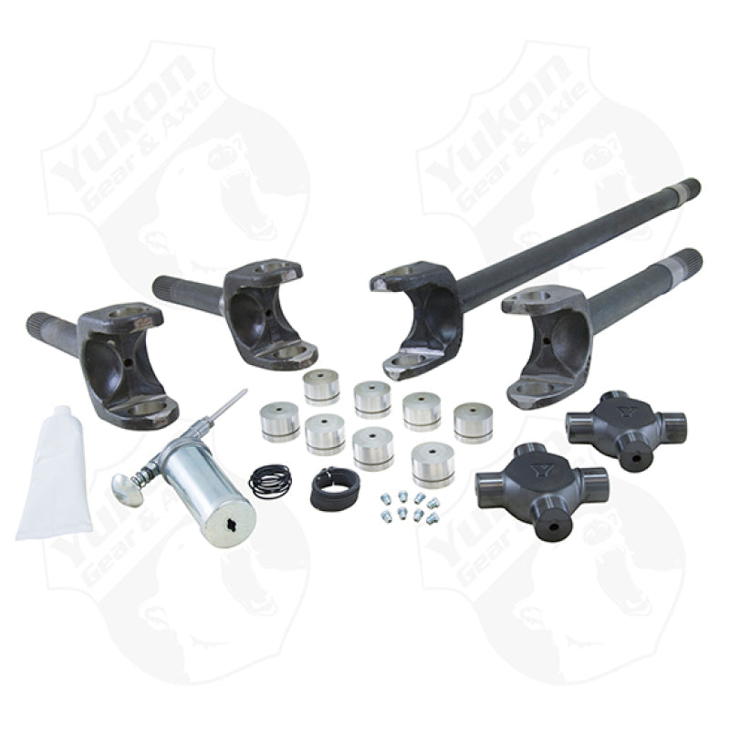 Yukon Gear Front 4340 Chrome-Moly Replacement Axle Kit For 85-88 Ford / Dana 60 w/ 35 Splines